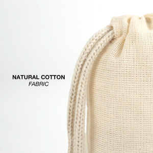 Cotton Drawstring Pouch 6"x8" | Natural Favor & Gift Bag - Pamusan.com