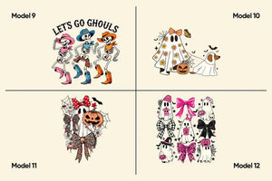 Personalized Halloween Makeup Bag – Custom Zipper Pouch with 12 Spooky Designs - Pamusan.com